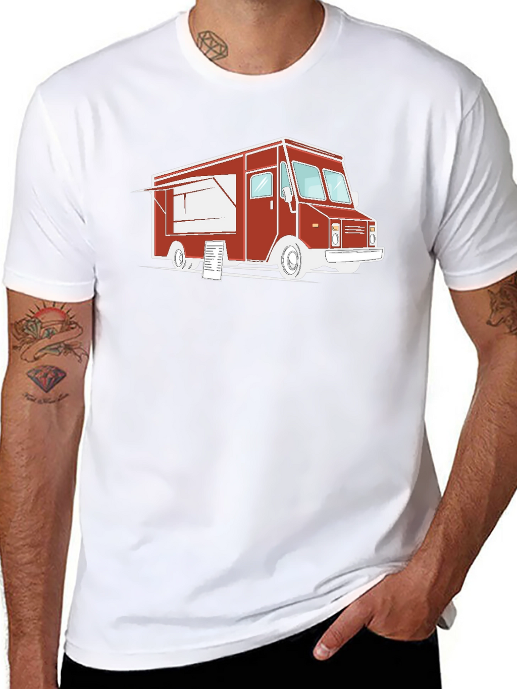 Food Truck Graphic T-Shirt