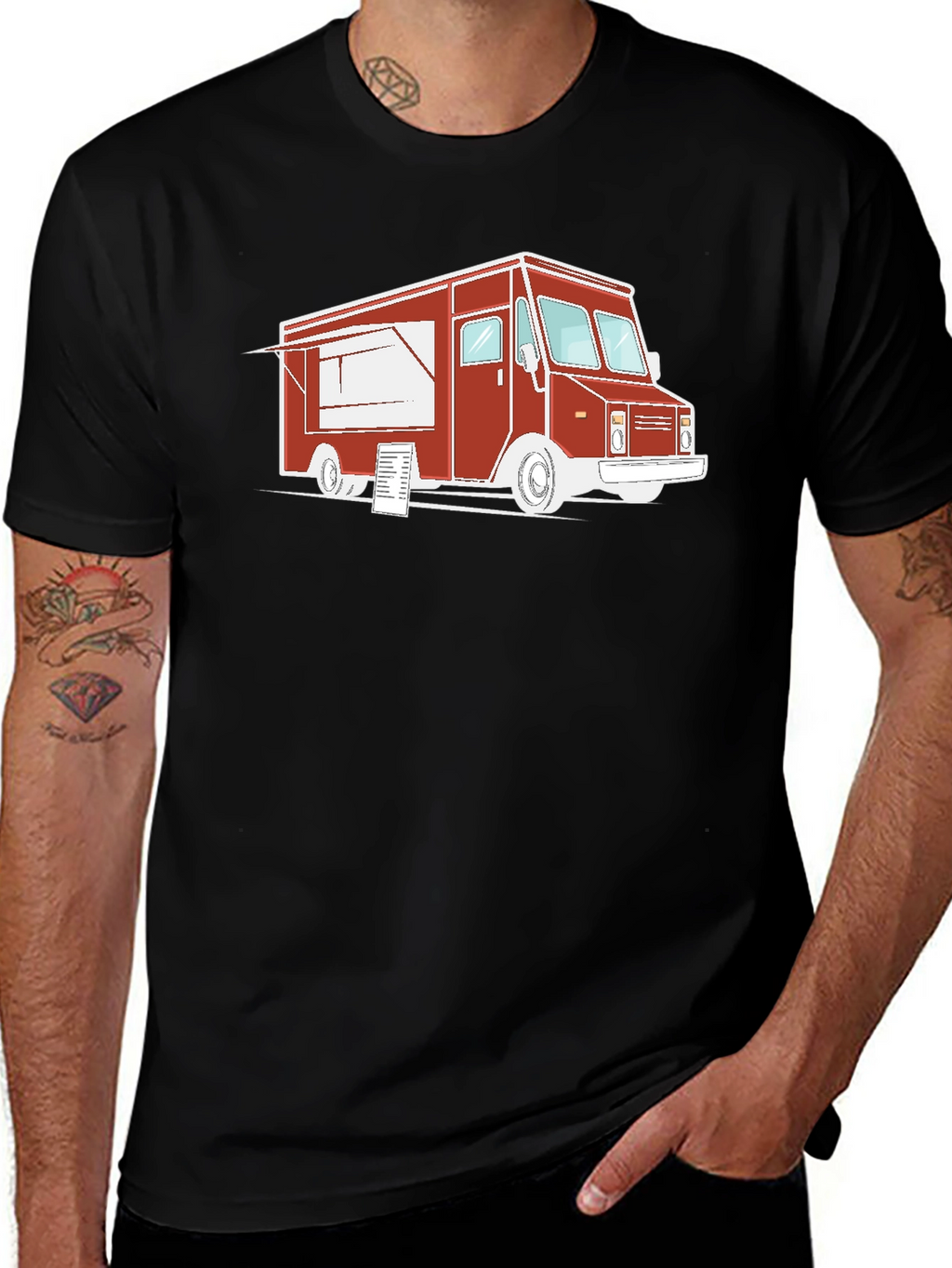 Food Truck Graphic T-Shirt