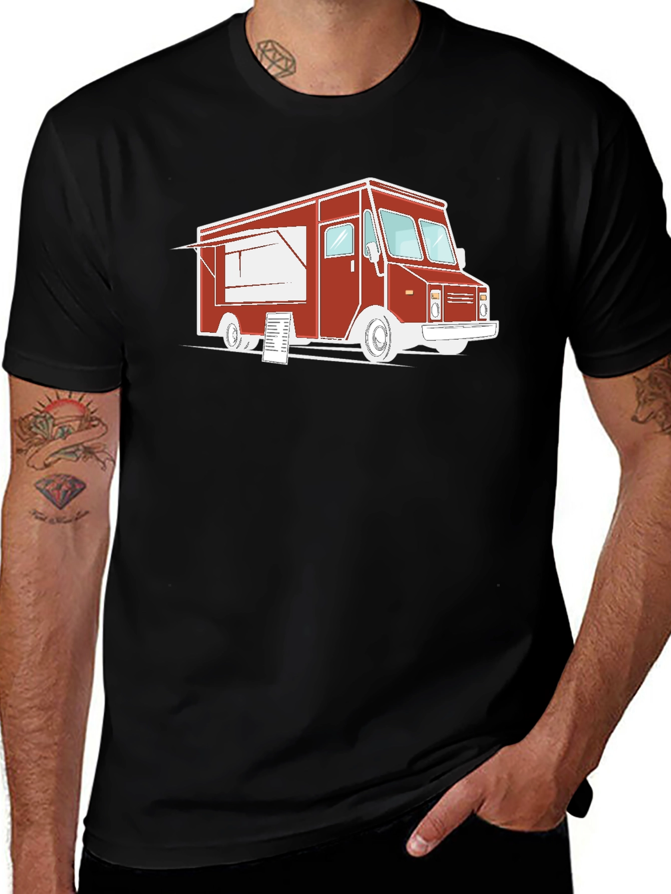 Food Truck Graphic T-Shirt