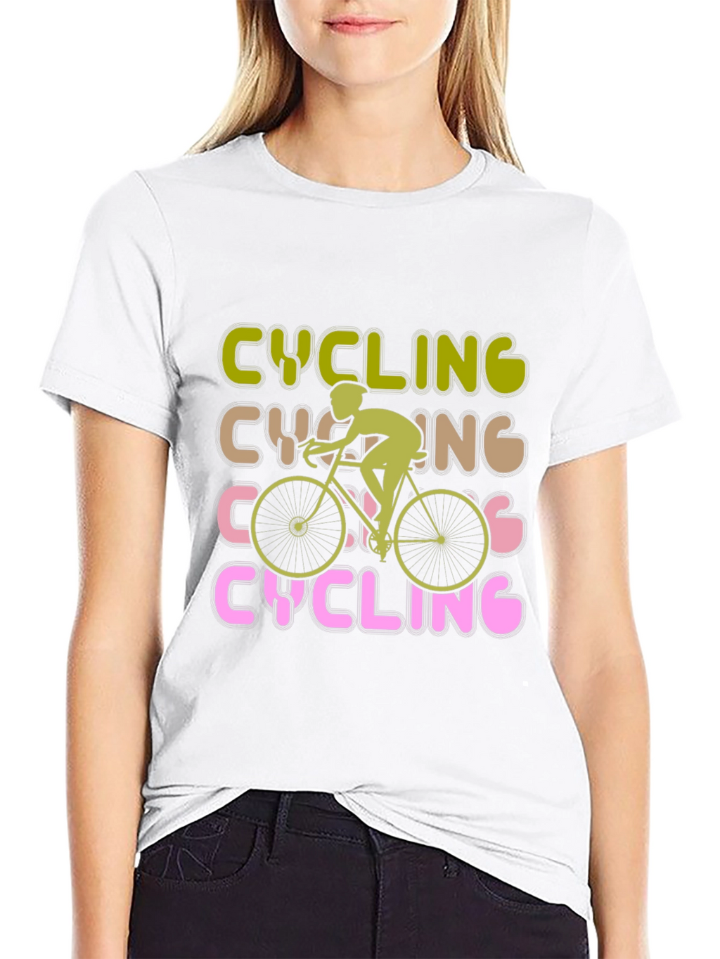 Cycling Retro Graphic T-Shirt