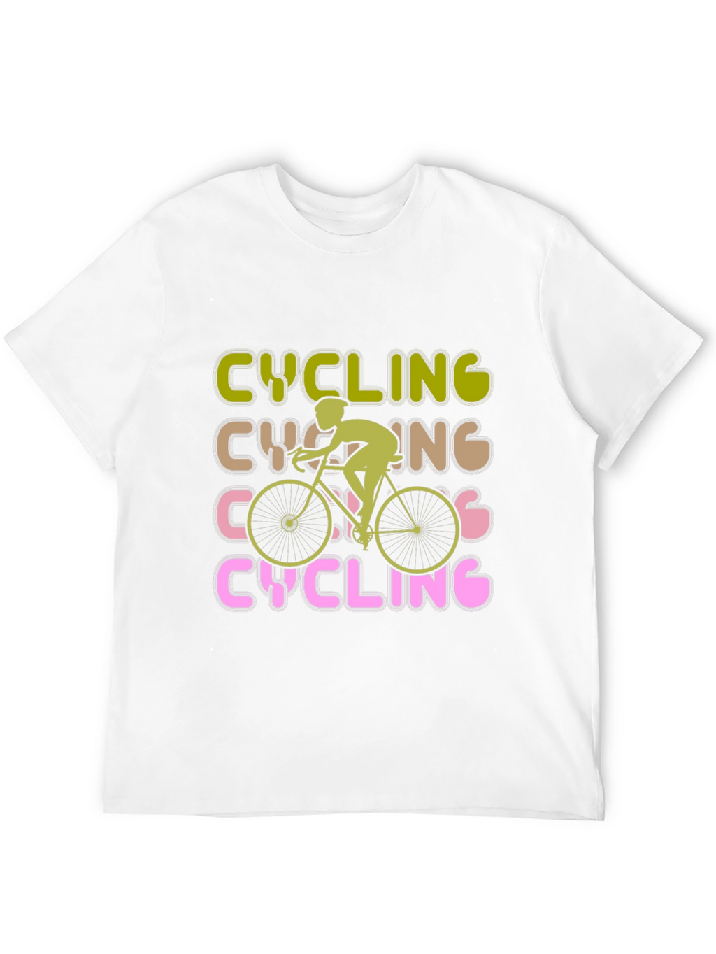 Cycling Retro Graphic T-Shirt