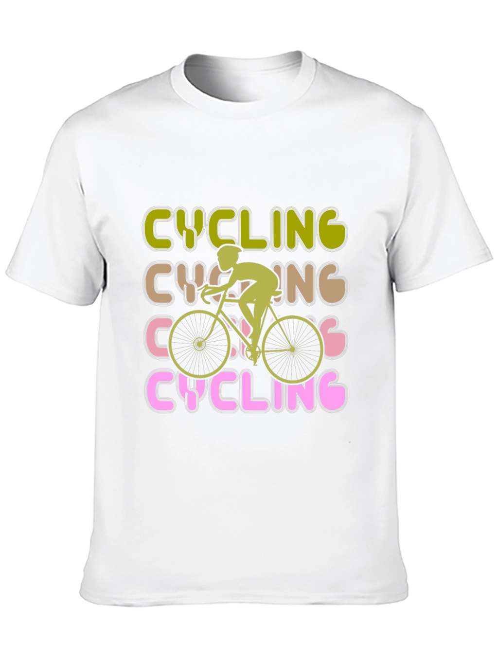 Cycling Retro Graphic T-Shirt