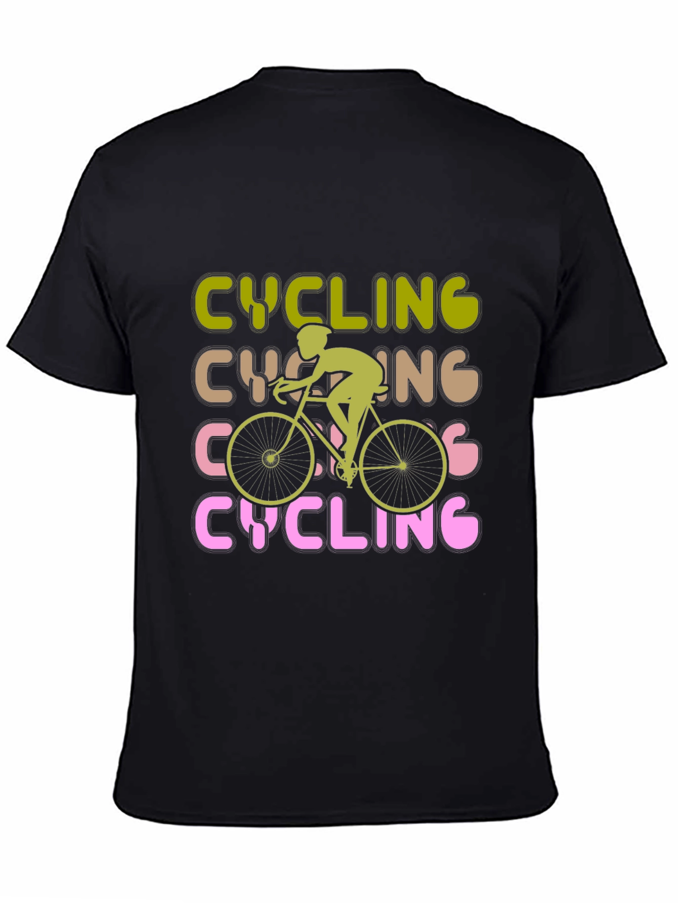 Cycling Retro Graphic T-Shirt