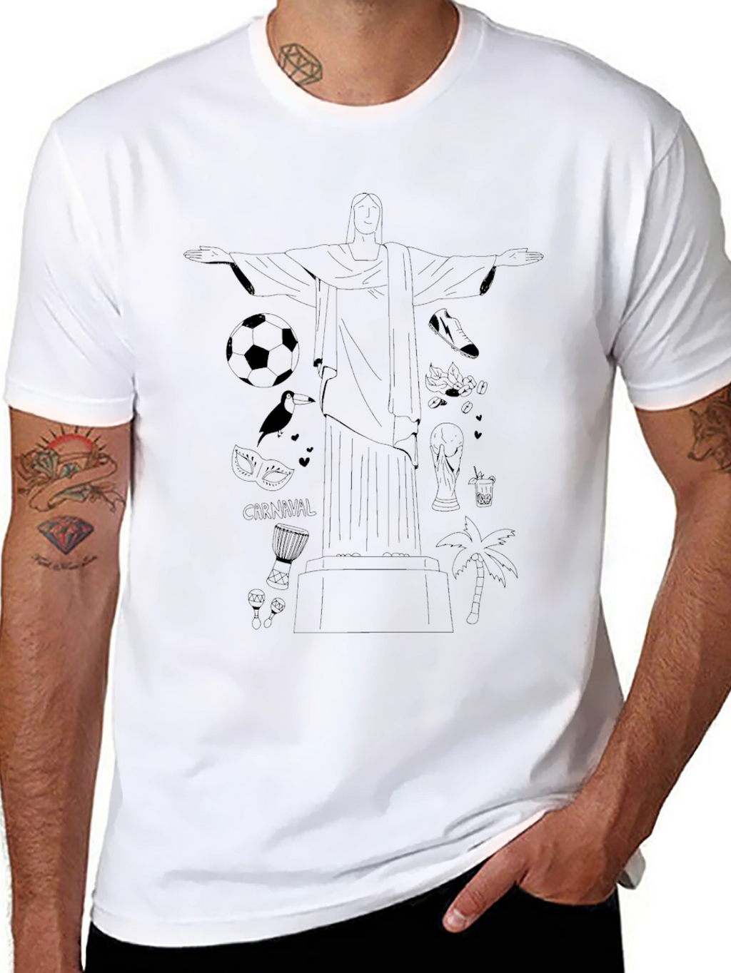 Rio de Janeiro Souvenir Mens T-Shirt
