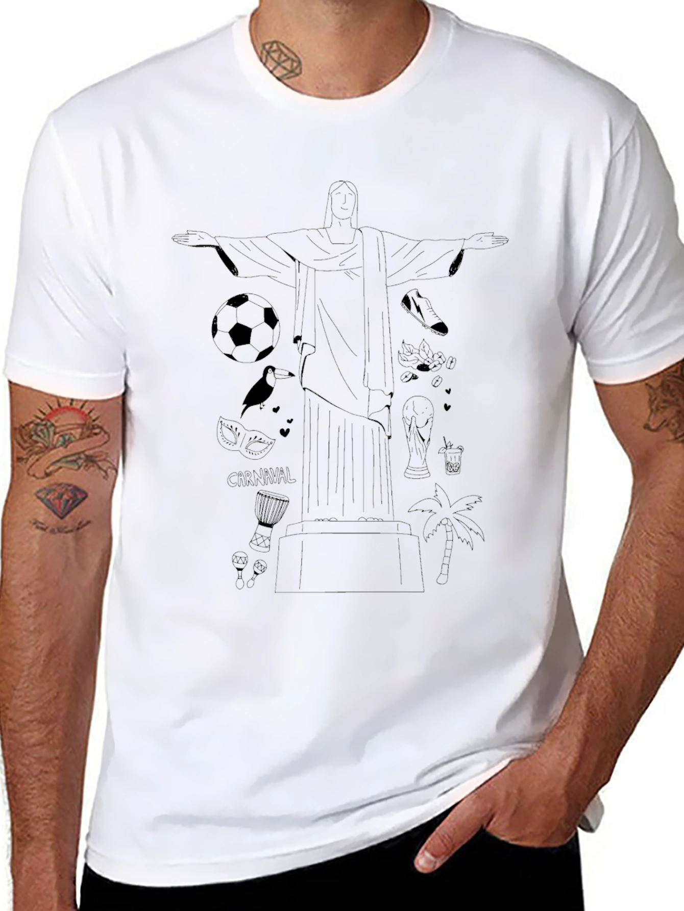 Rio de Janeiro Souvenir Mens T-Shirt