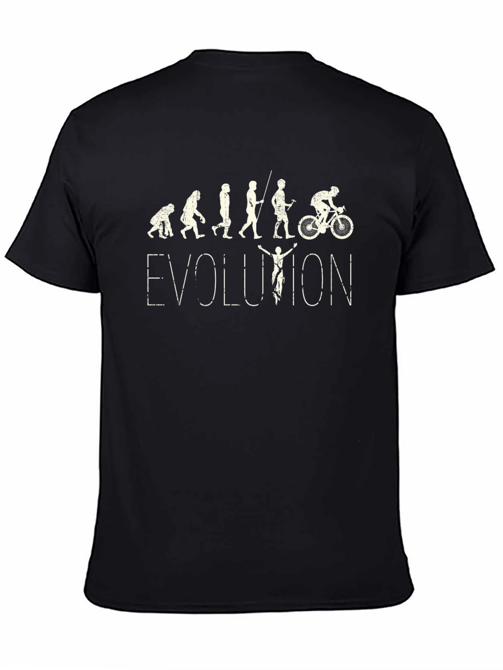Evolution of Man T-Shirt - Biker Theme