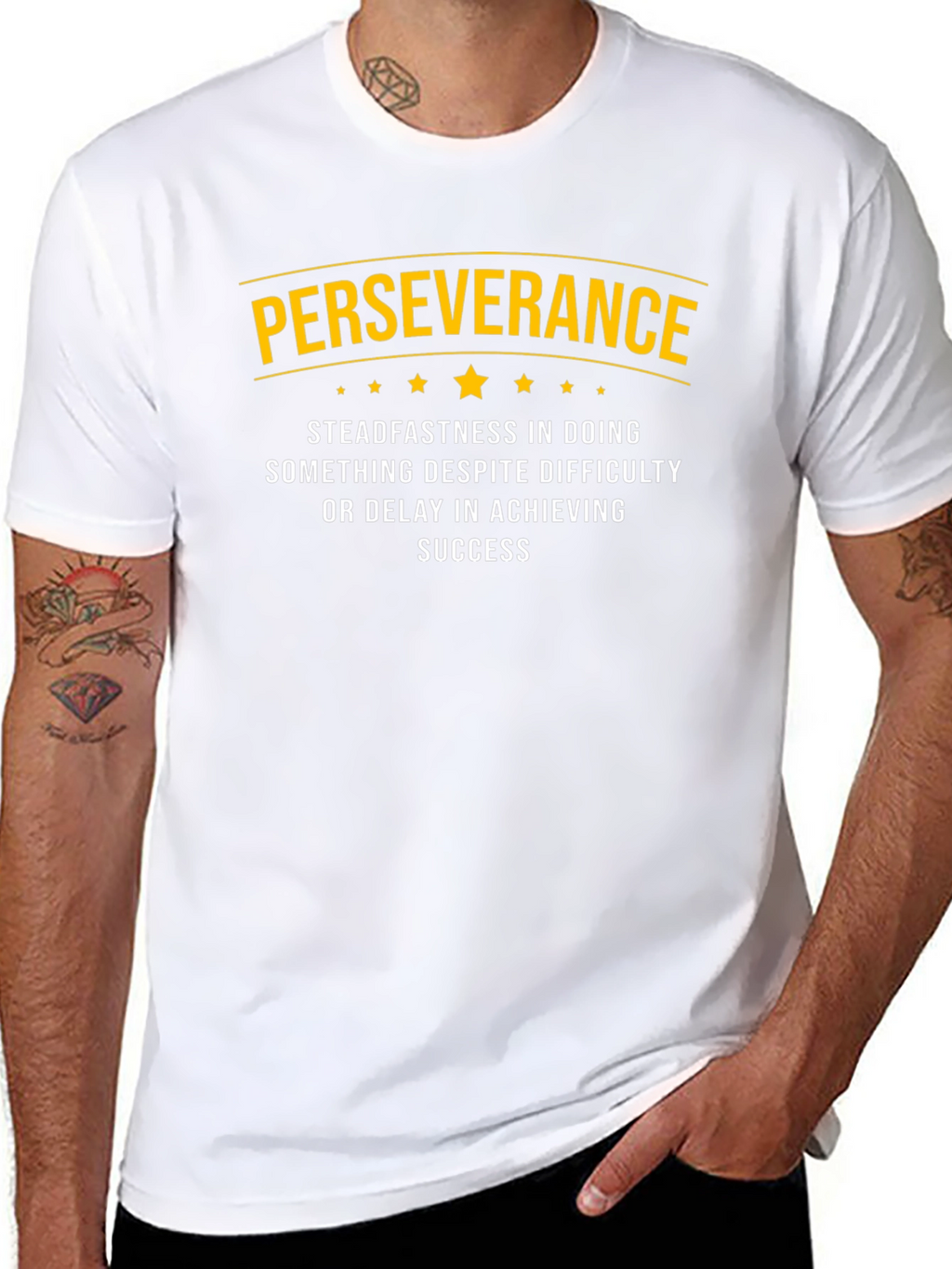 Perseverance Definition T-Shirt - Steadfastness Success Tee