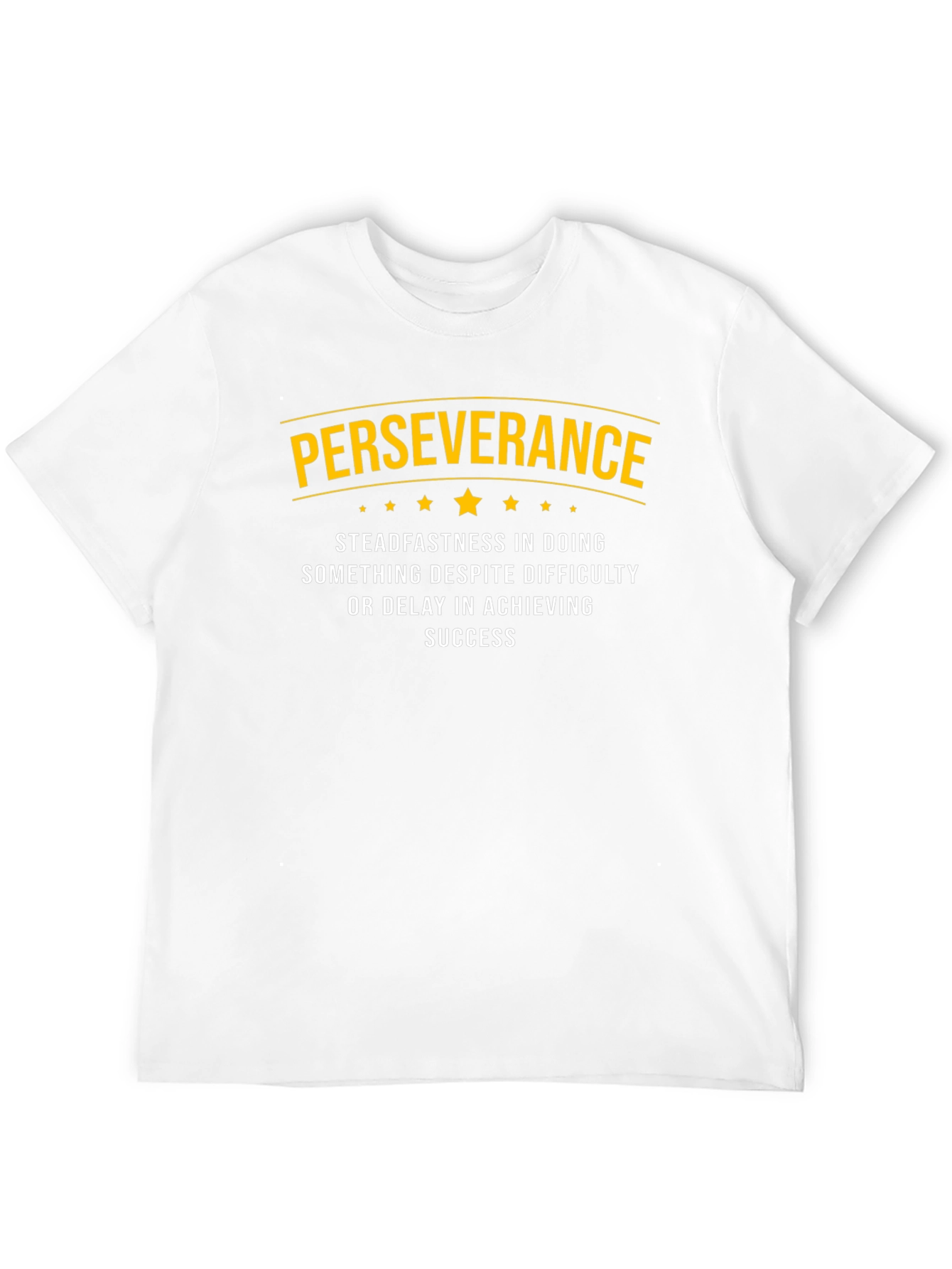 Perseverance Definition T-Shirt - Steadfastness Success Tee