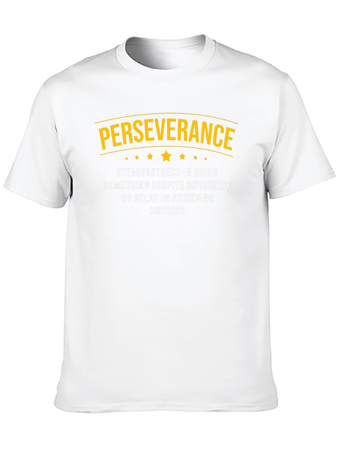 Perseverance Definition T-Shirt - Steadfastness Success Tee