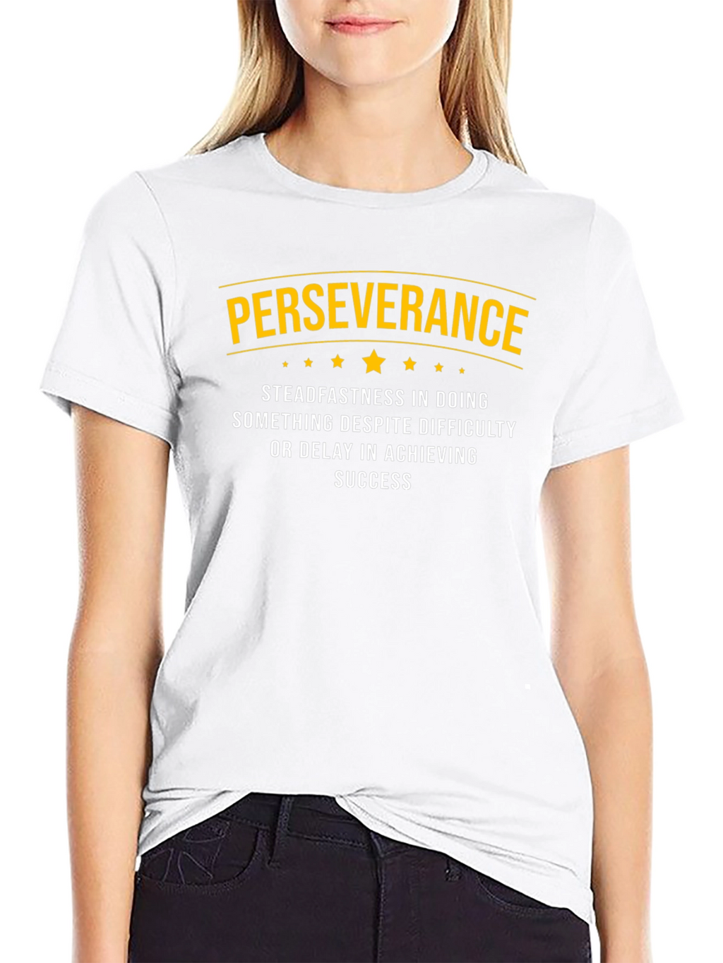 Perseverance Definition T-Shirt - Steadfastness Success Tee