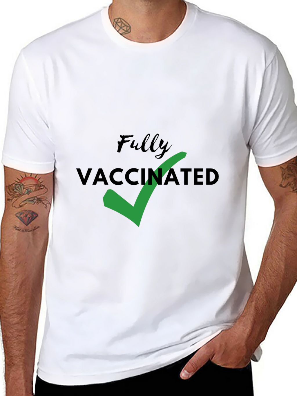 Fully Vaccinated Tee - Show Your Status!