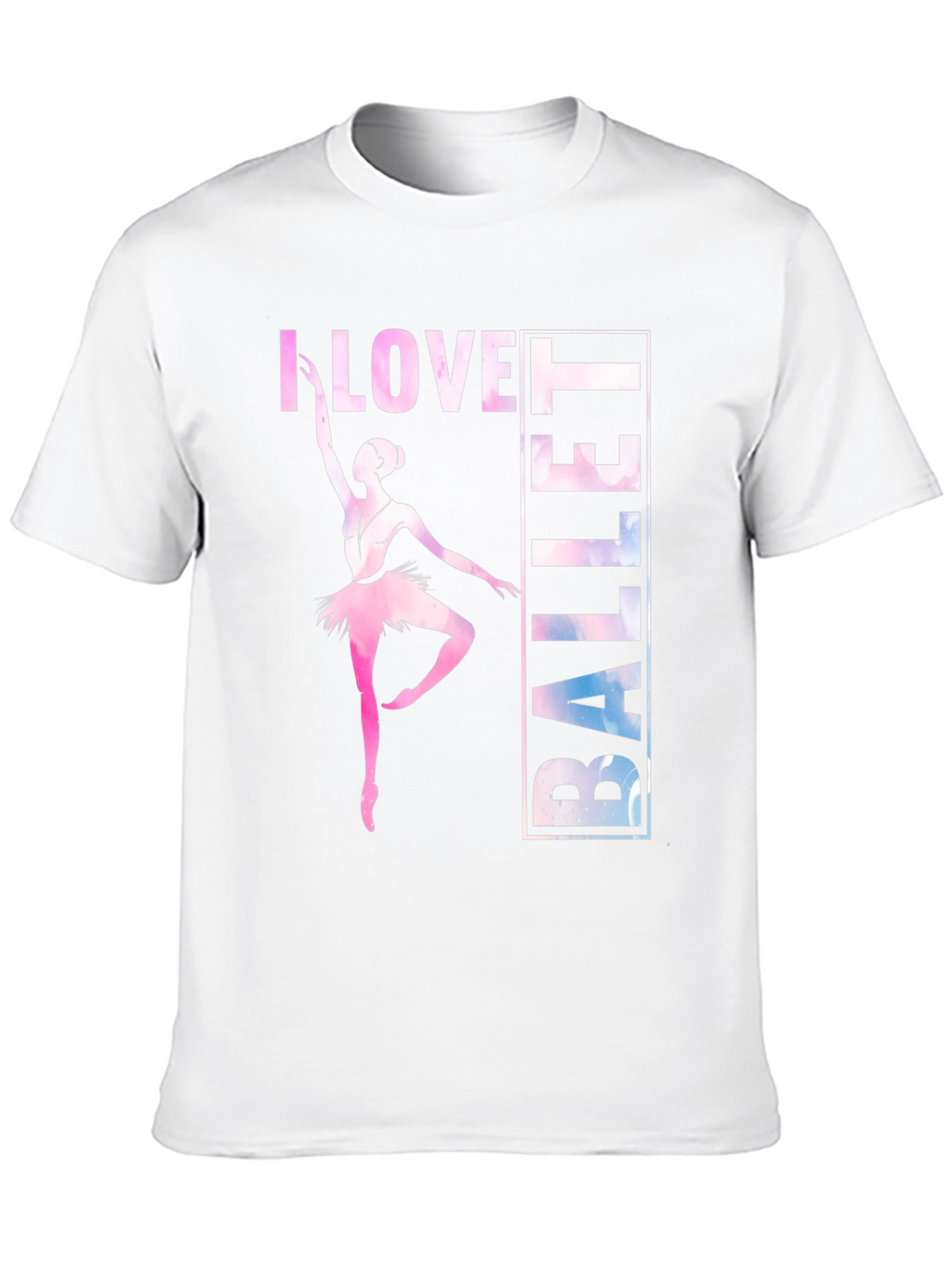 I Love Ballet Graphic Tee