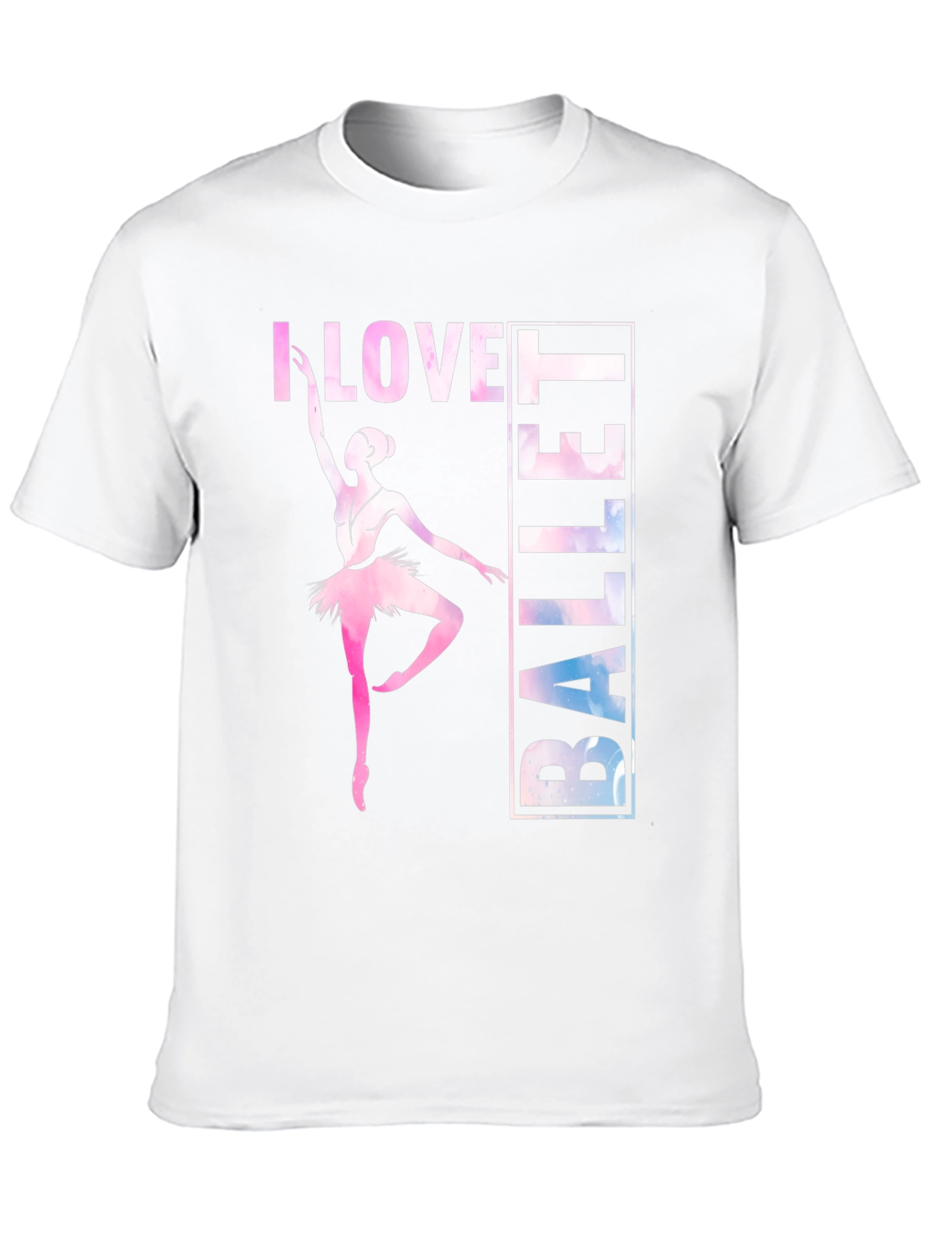 I Love Ballet Graphic Tee