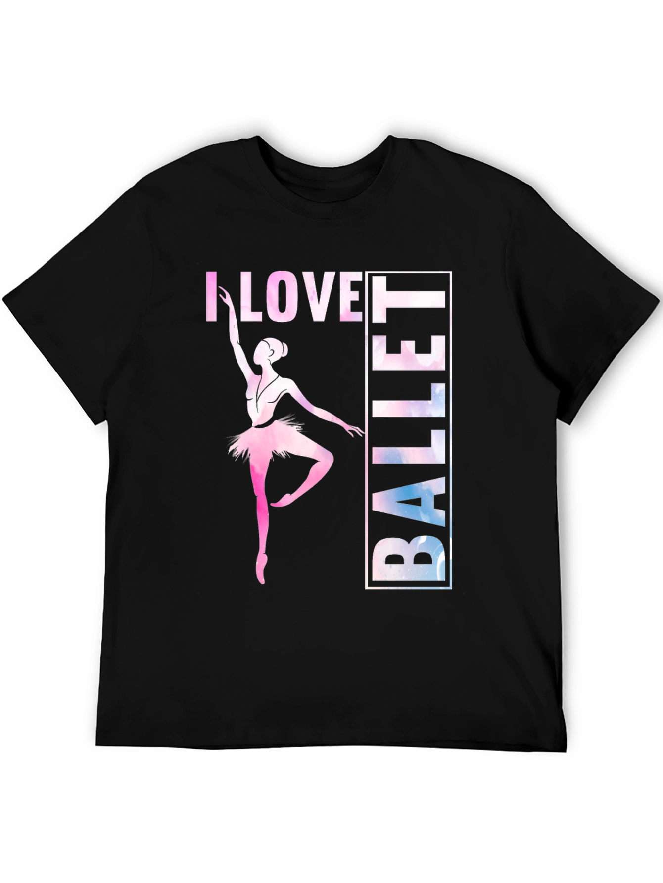 I Love Ballet Graphic Tee