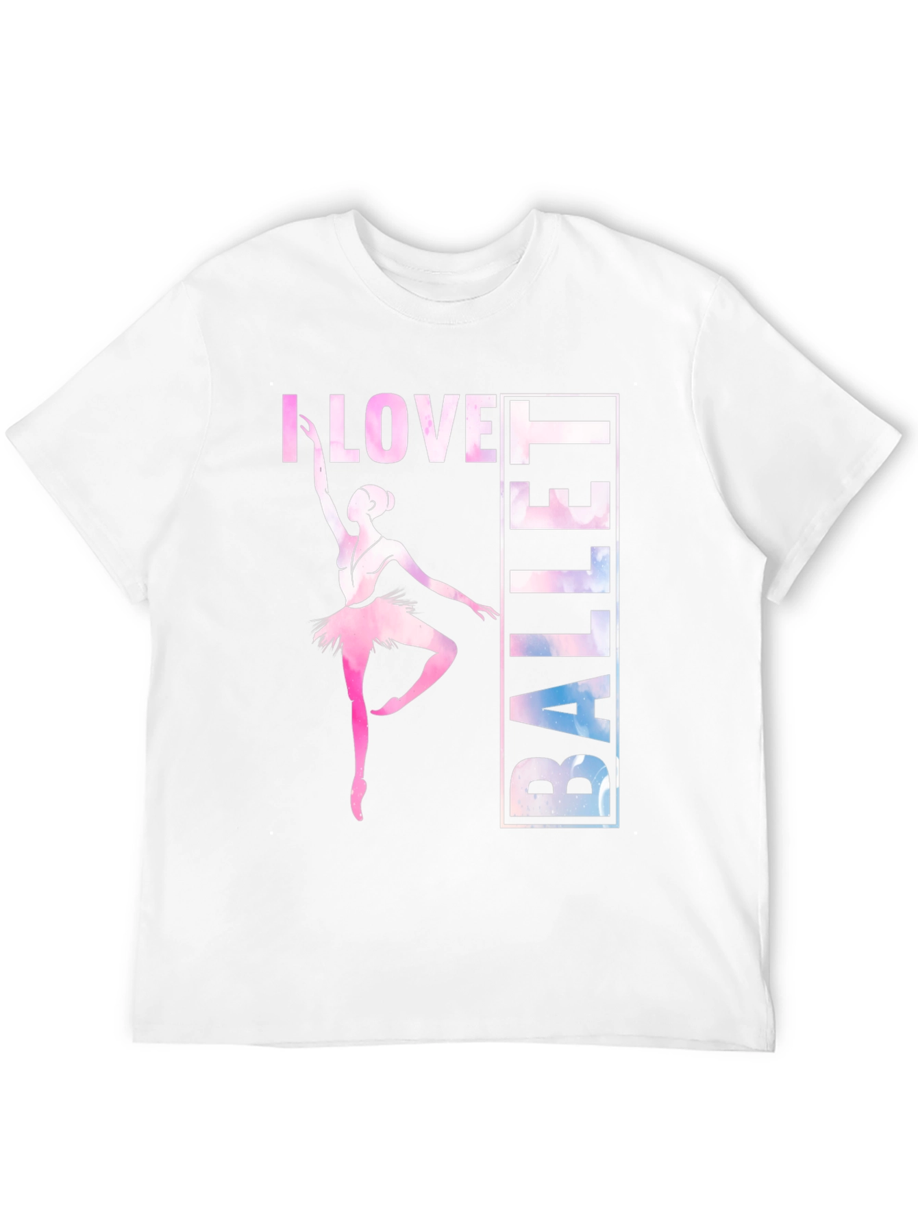 I Love Ballet Graphic Tee