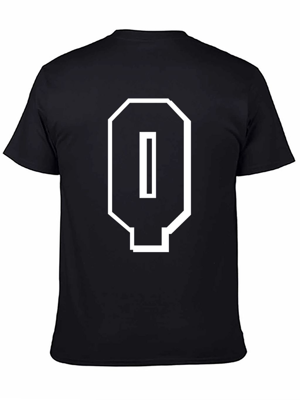 Modern Letter Q Graphic T-Shirt