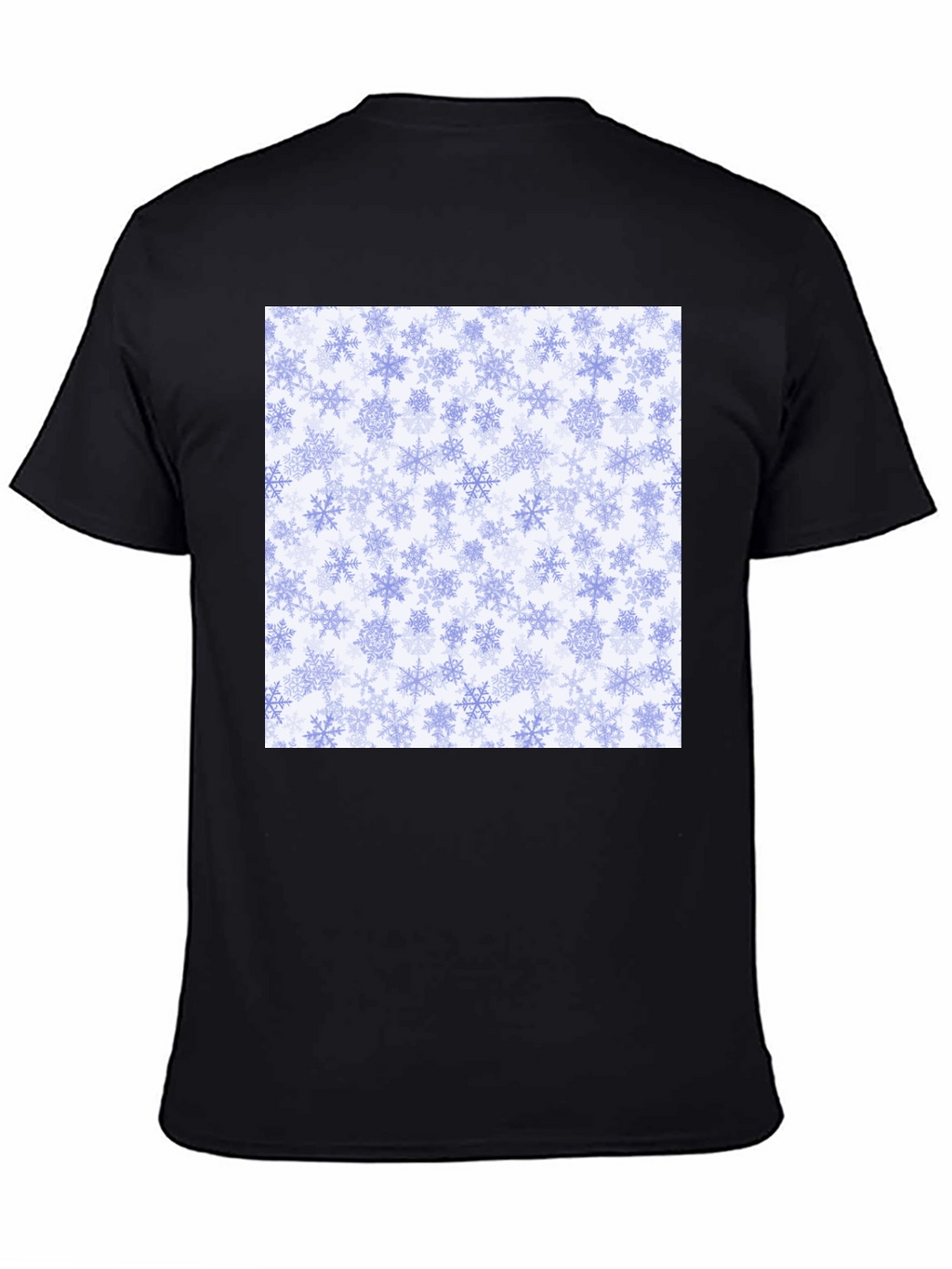 Snowflake Pattern Tee - Winter Holiday Style!