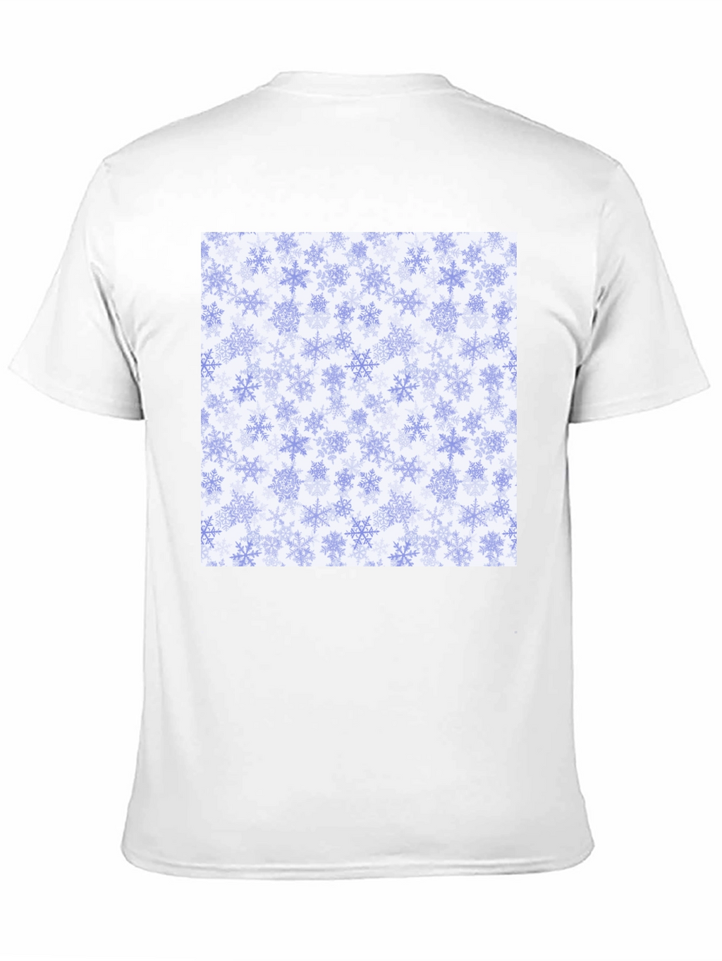 Snowflake Pattern Tee - Winter Holiday Style!