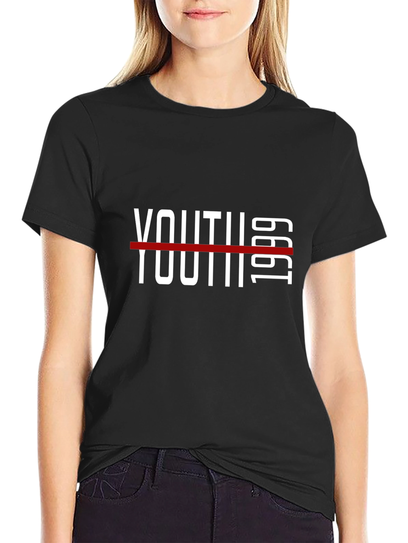 Youth 1999 Graphic Tee - Stylish Black T-Shirt