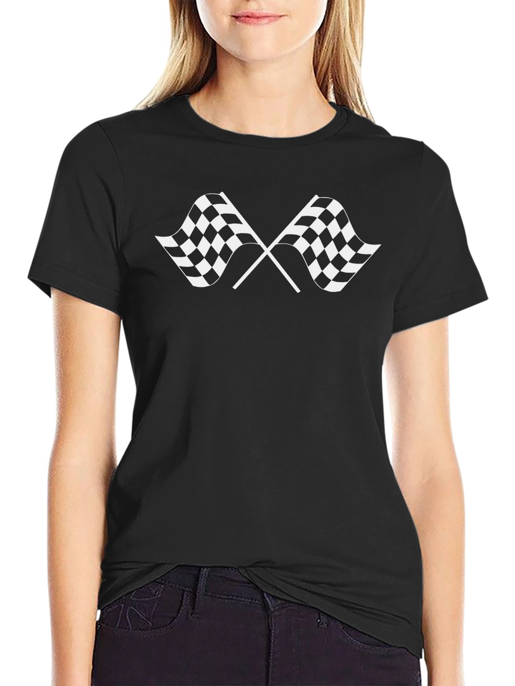 Checkered Flag Graphic Tee