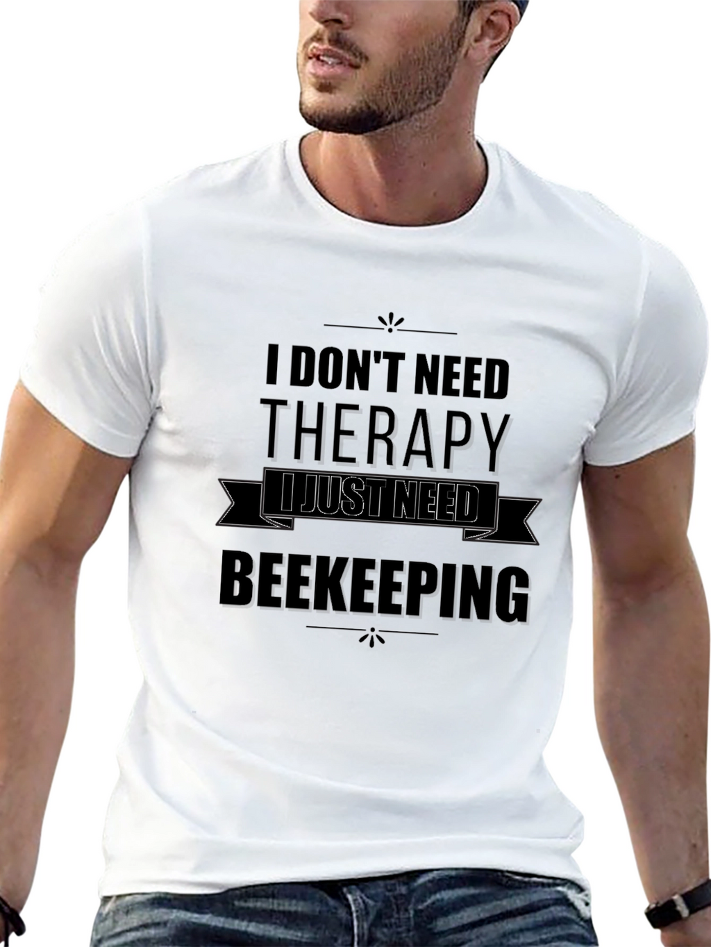Funny Beekeeping T-Shirt - Therapy Alternative