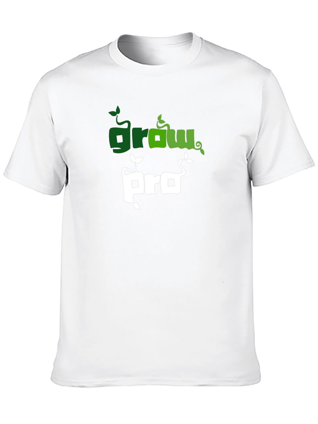 Grow Pro Black T-Shirt: Stylish & Comfy