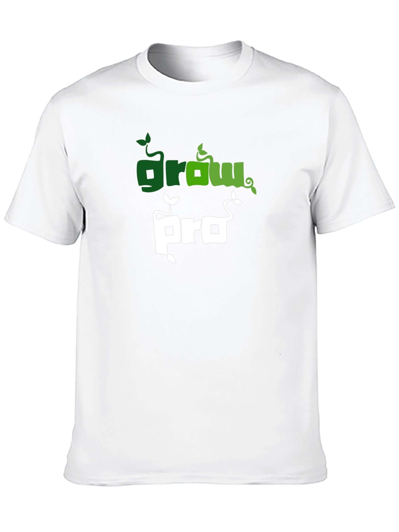 Grow Pro Black T-Shirt: Stylish & Comfy