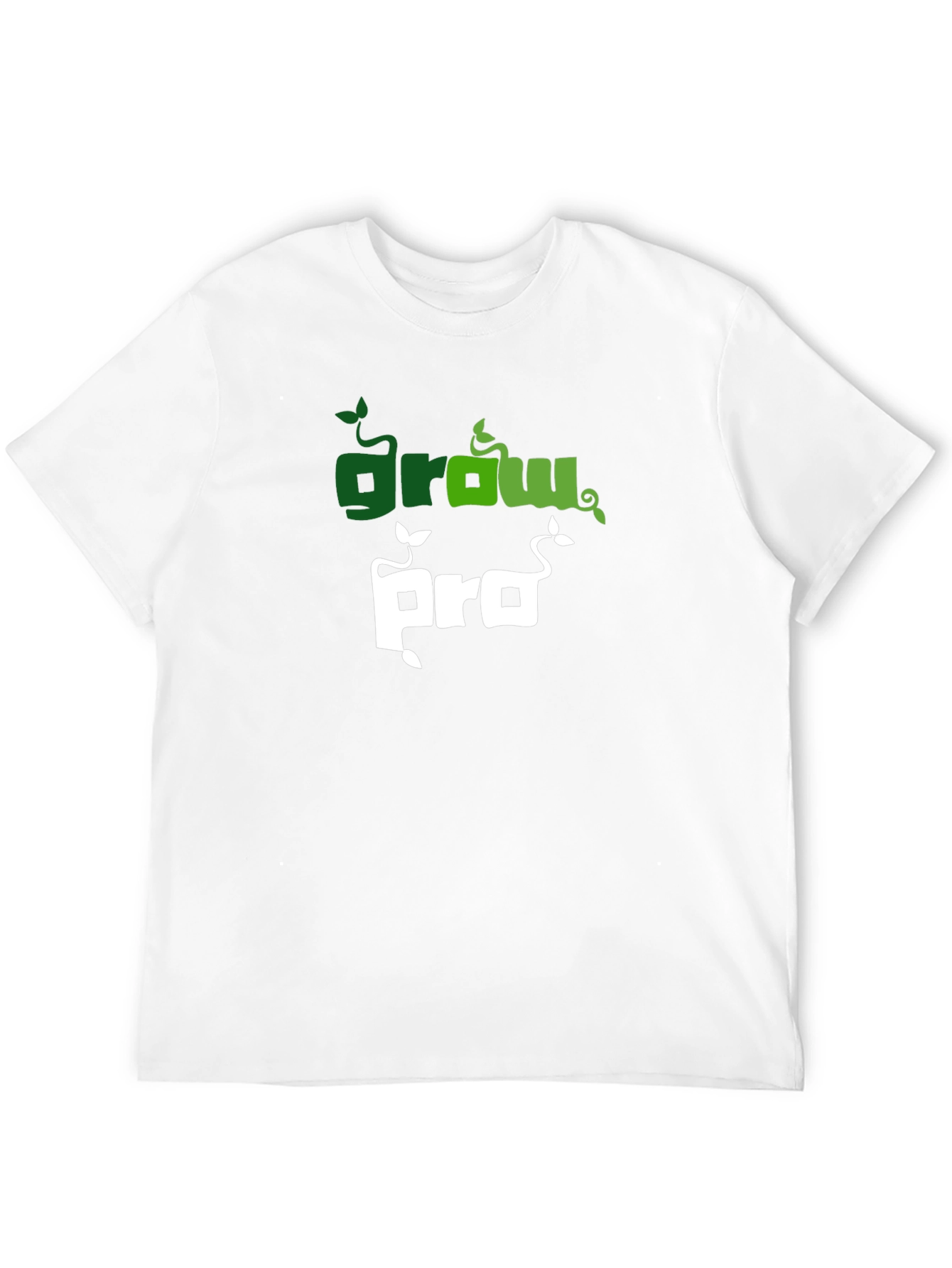 Grow Pro Black T-Shirt: Stylish & Comfy