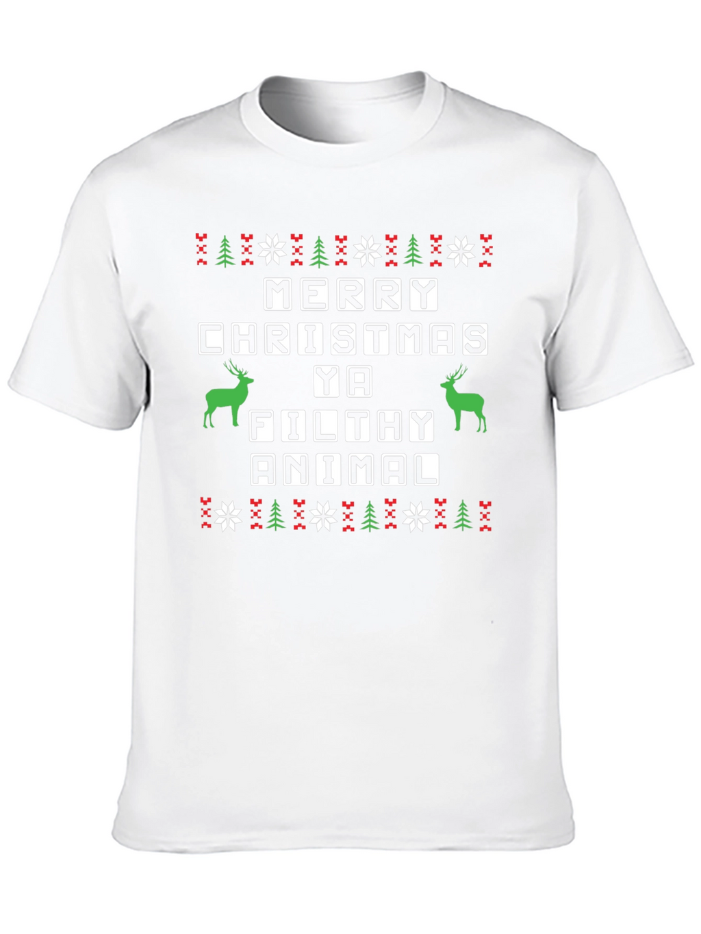 Merry Christmas Ya Filthy Animal T-Shirt