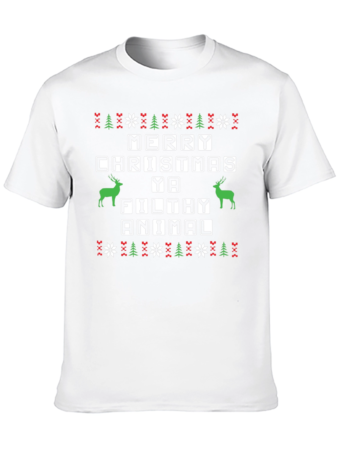 Merry Christmas Ya Filthy Animal T-Shirt