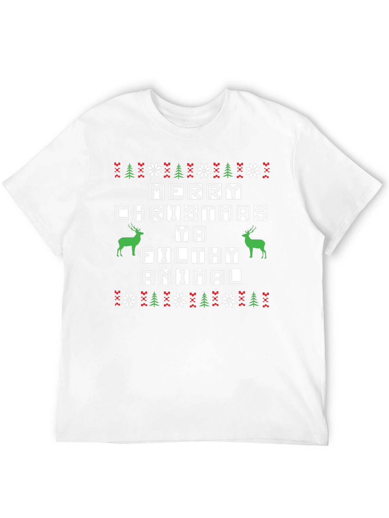 Merry Christmas Ya Filthy Animal T-Shirt