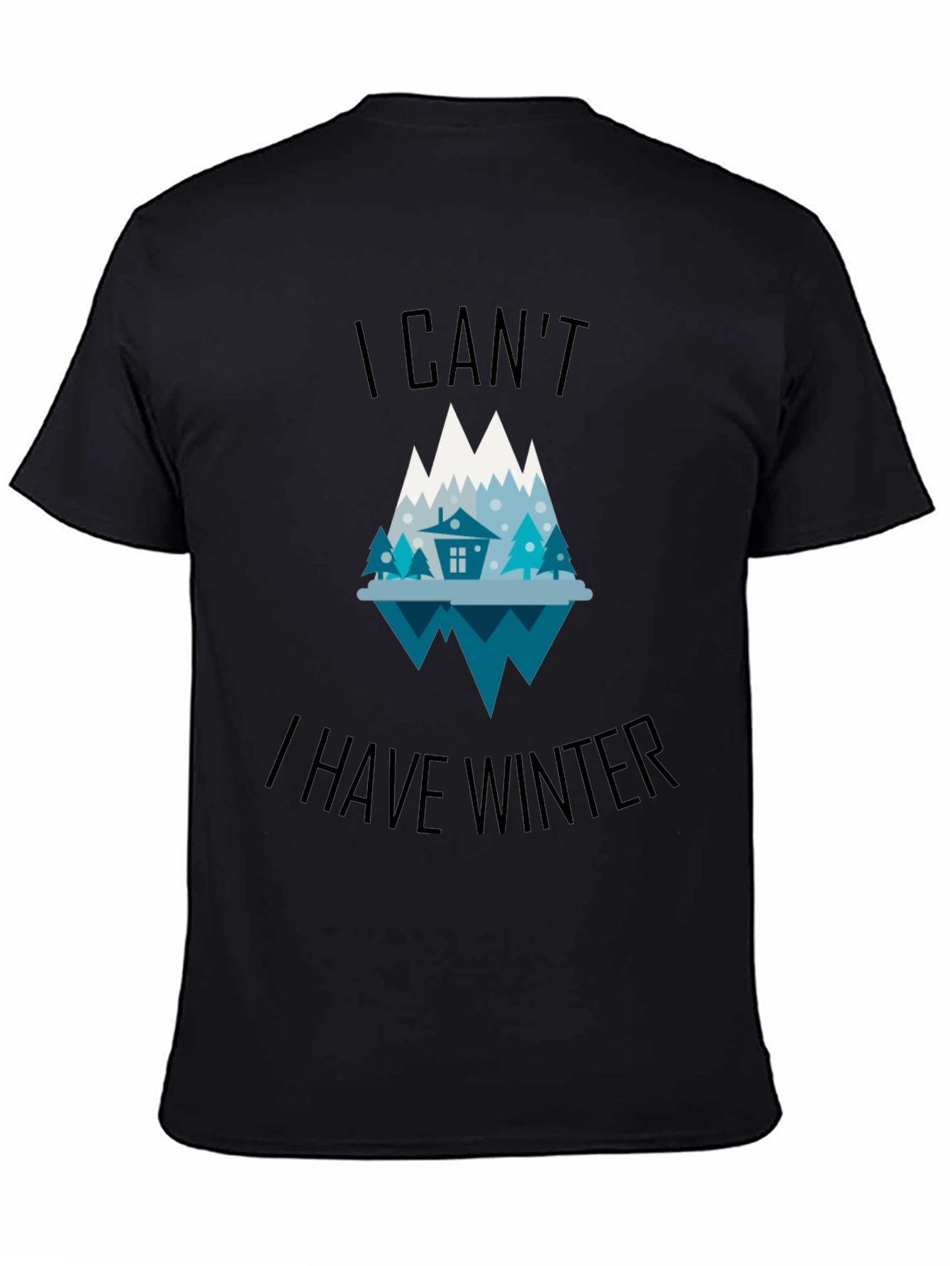 Winter Graphic Tee - I Cant I Have Winter T-Shirt