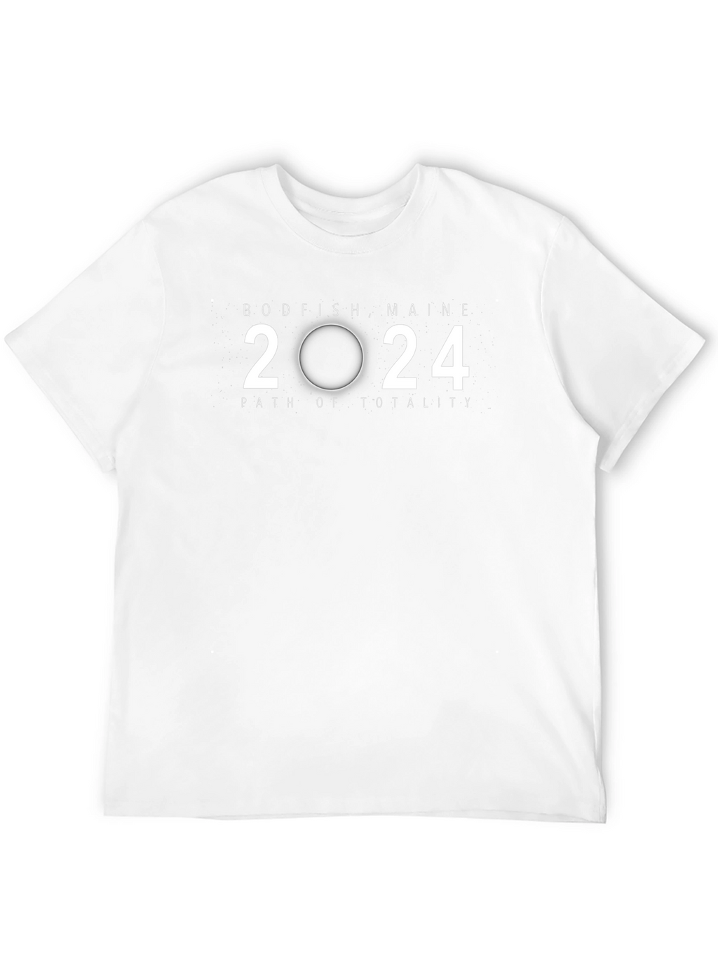 Bodfish Maine 2024 Path of Totality T-Shirt