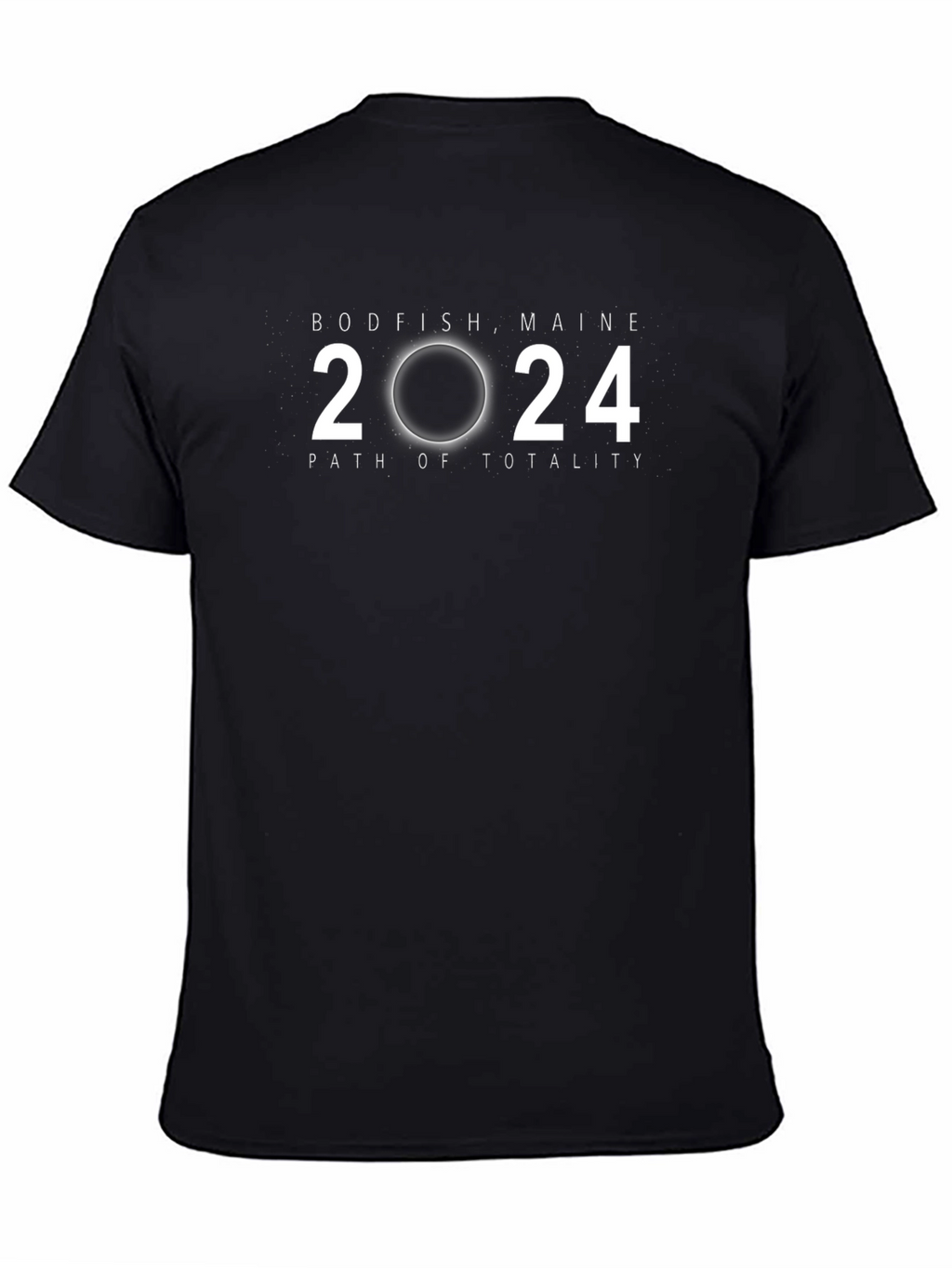Bodfish Maine 2024 Path of Totality T-Shirt