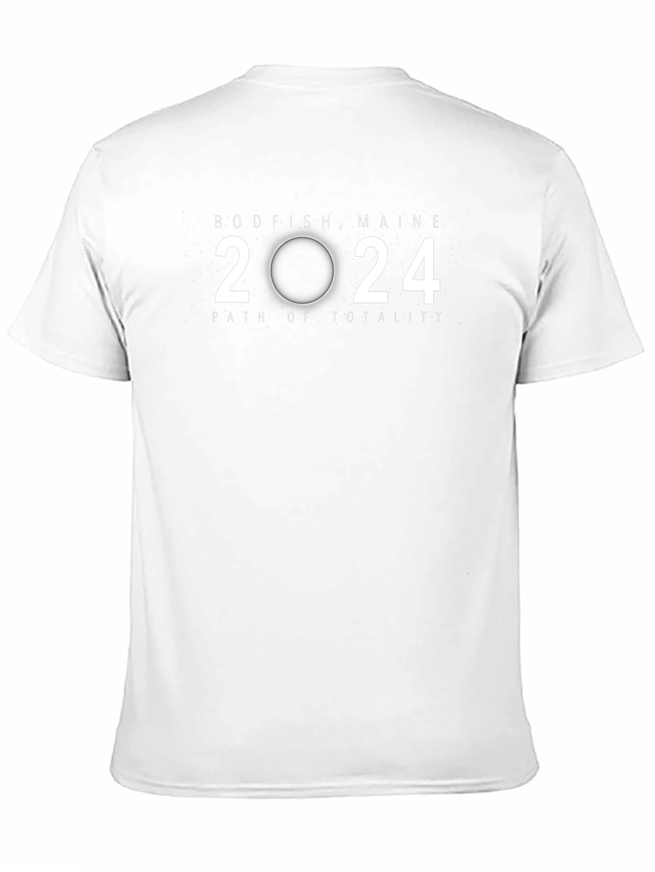 Bodfish Maine 2024 Path of Totality T-Shirt
