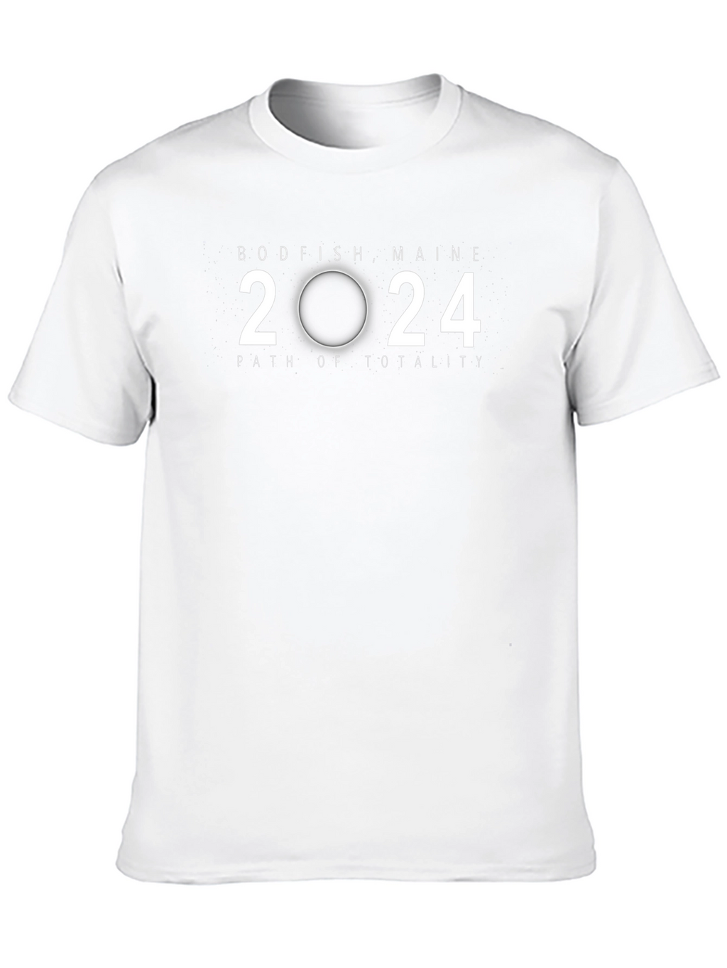 Bodfish Maine 2024 Path of Totality T-Shirt