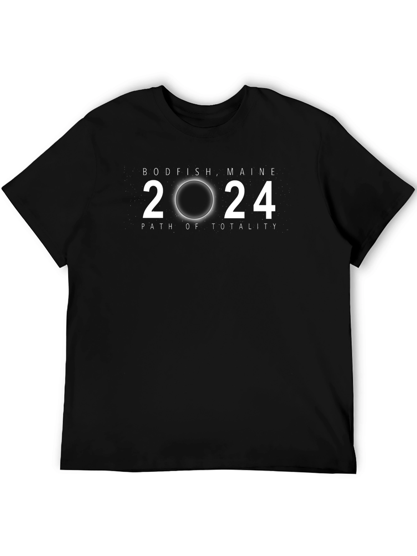 Bodfish Maine 2024 Path of Totality T-Shirt