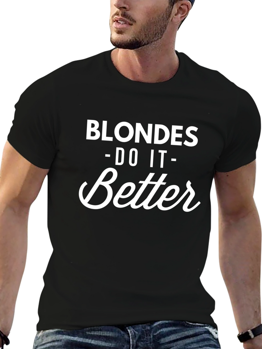 Blondes Do It Better Graphic Tee