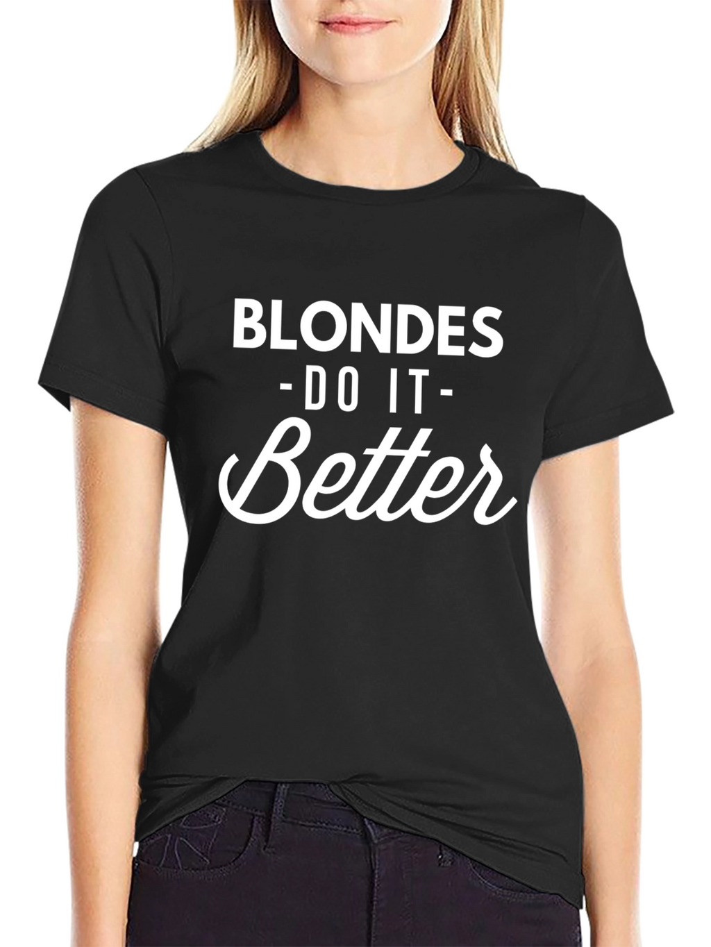 Blondes Do It Better Graphic Tee