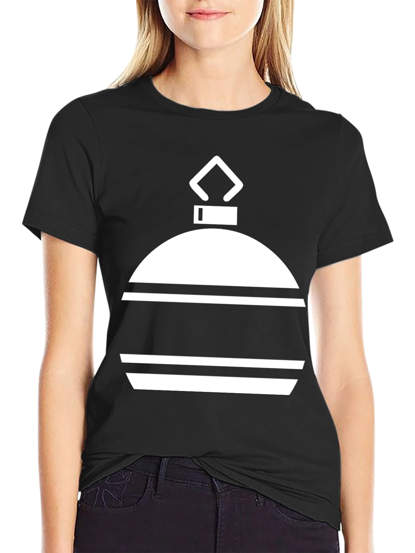 Christmas Ornament Graphic Tee - Holiday Style