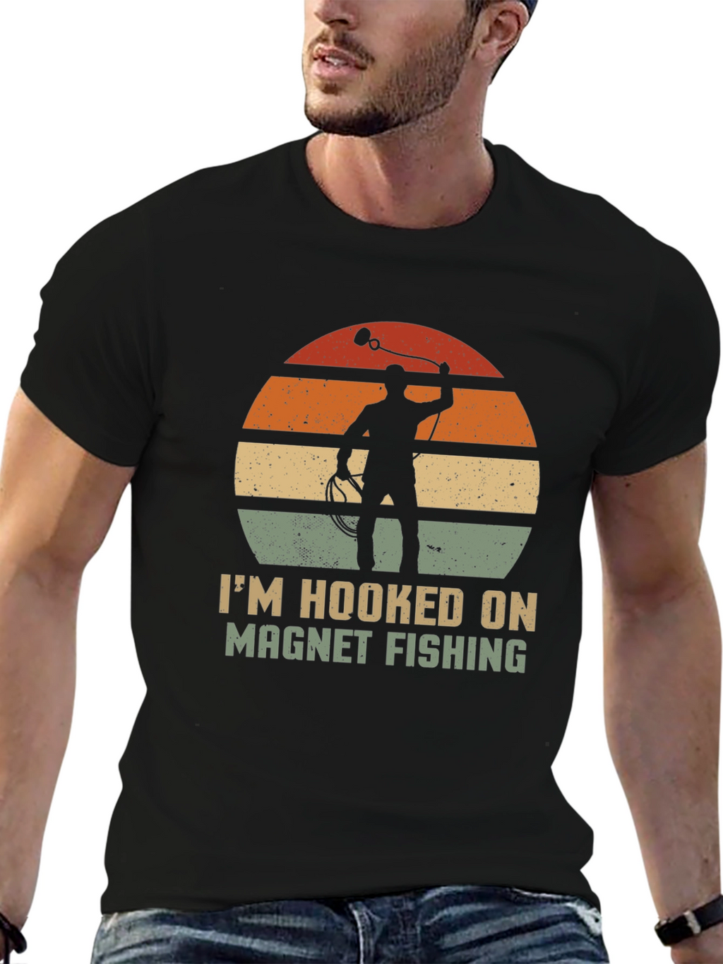 Im Hooked On Magnet Fishing T-Shirt