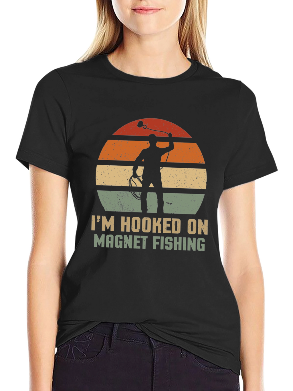 Im Hooked On Magnet Fishing T-Shirt