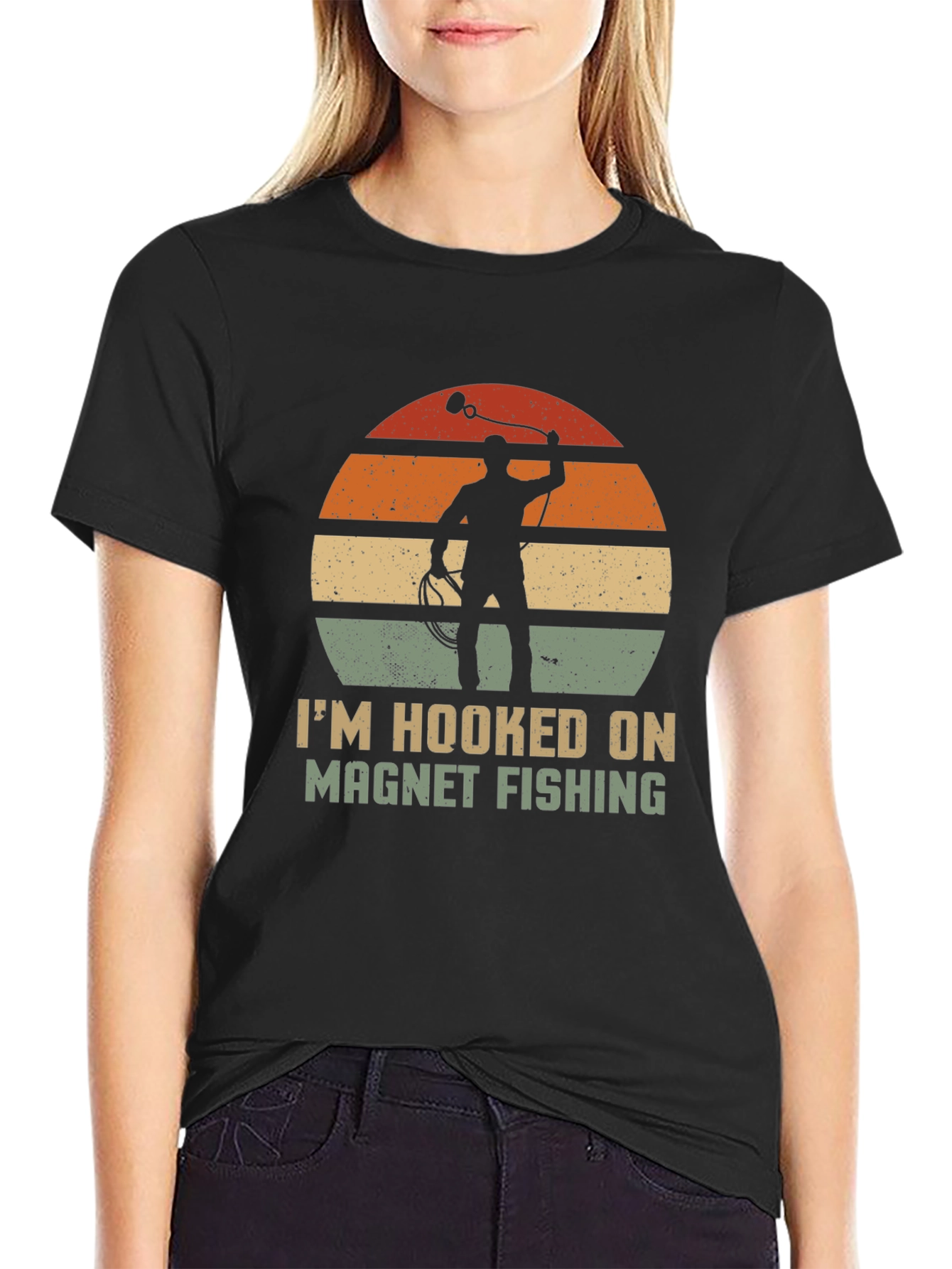 Im Hooked On Magnet Fishing T-Shirt