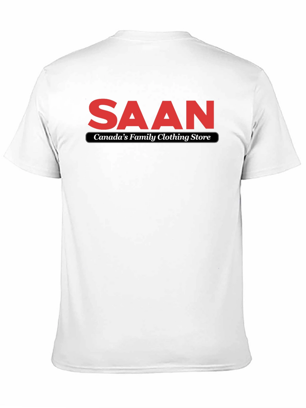 SAAN Canadas Family Clothing Store Black T-Shirt