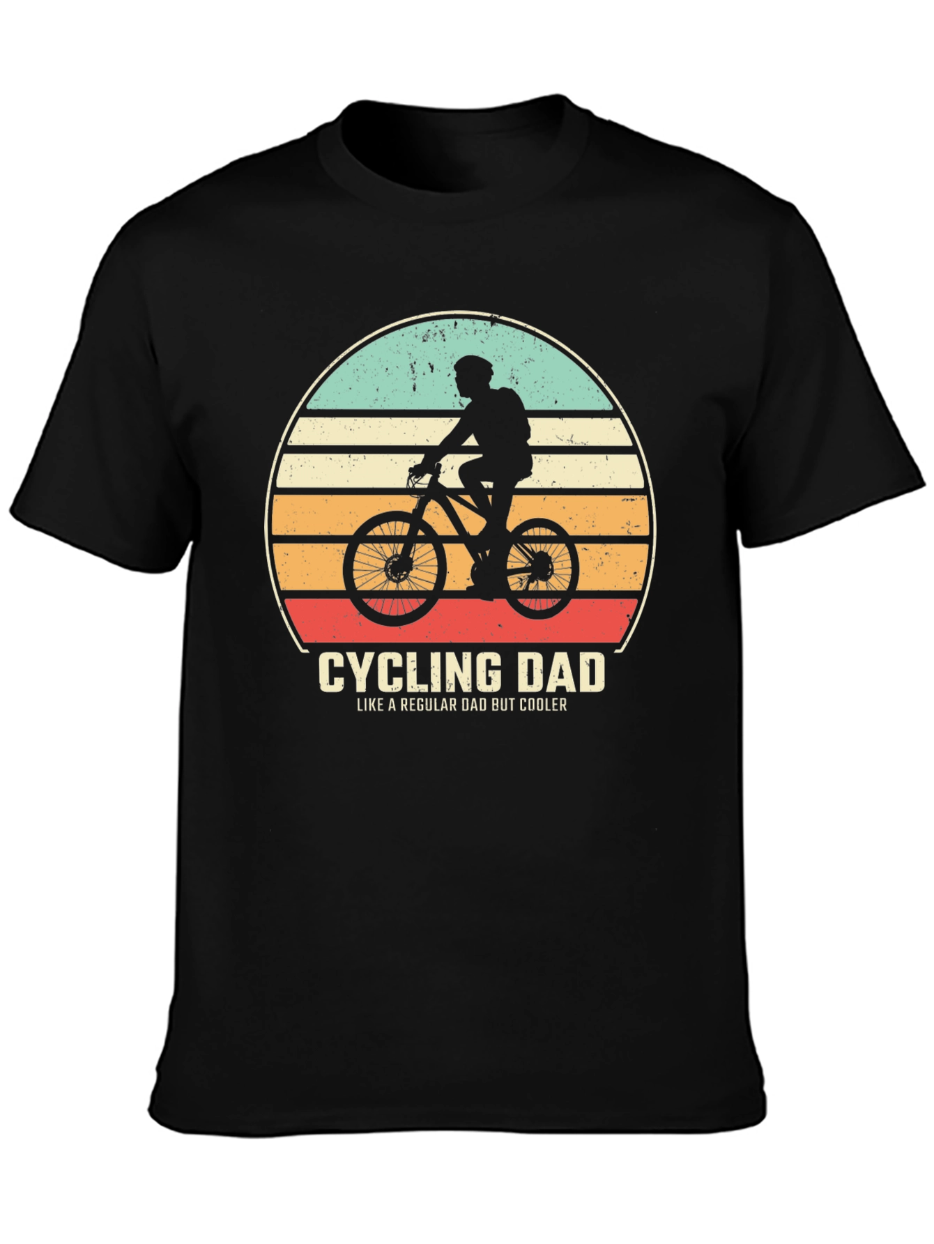 Cycling Dad Graphic Tee - Regular Dad But Cooler
