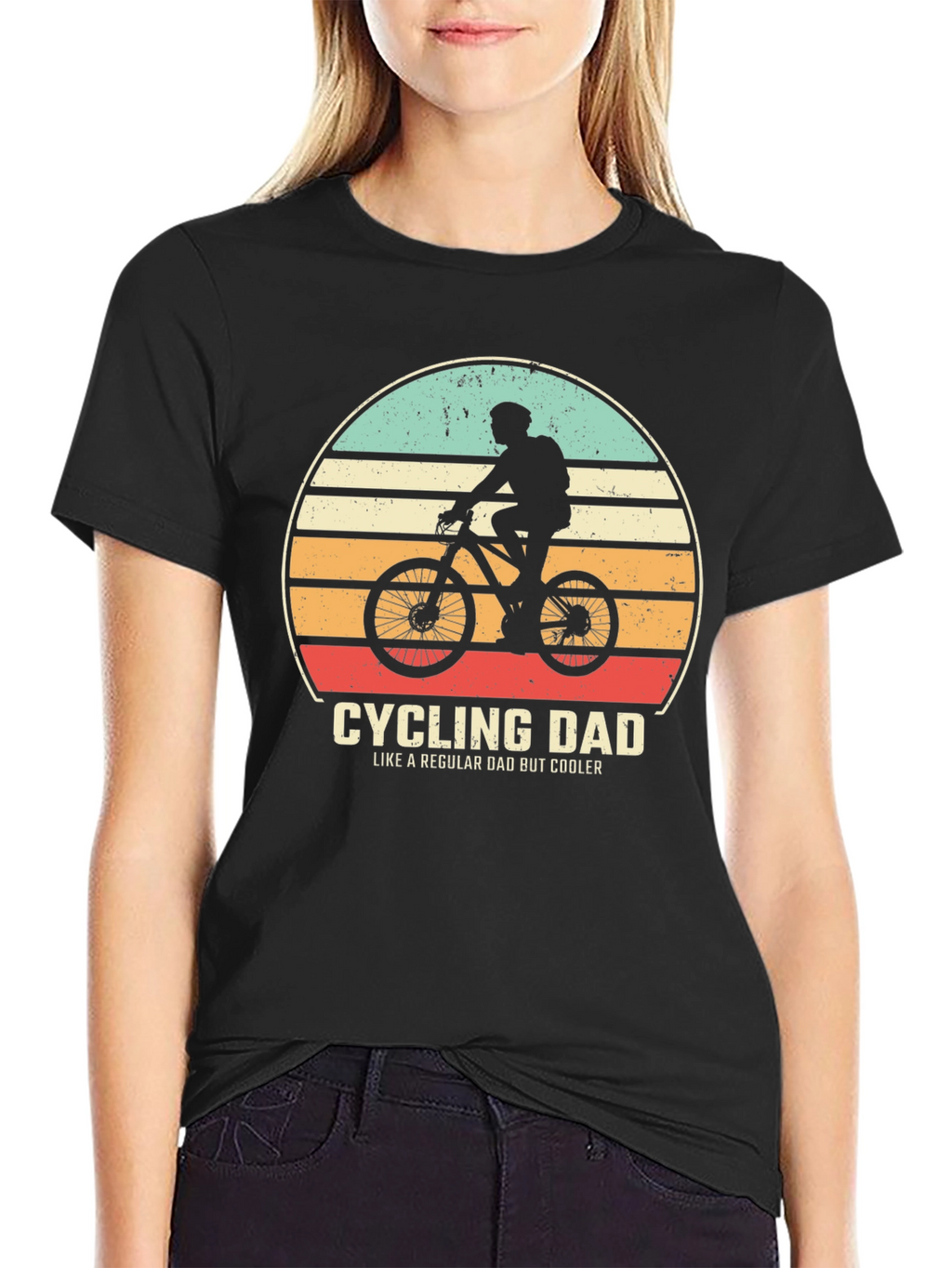 Cycling Dad Graphic Tee - Regular Dad But Cooler