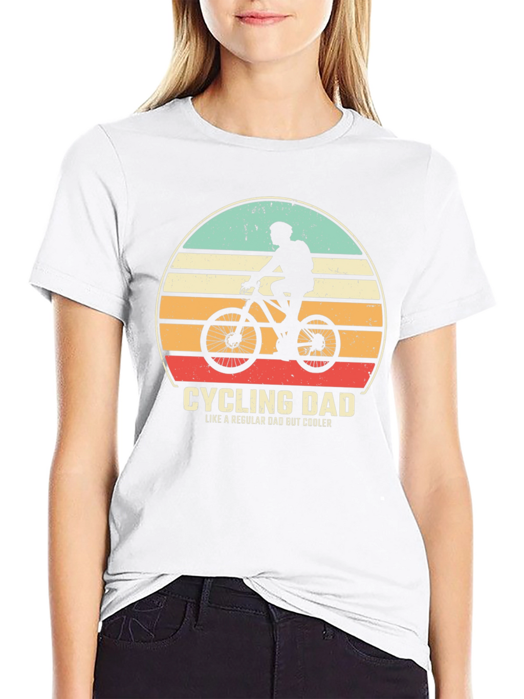 Cycling Dad Graphic Tee - Regular Dad But Cooler