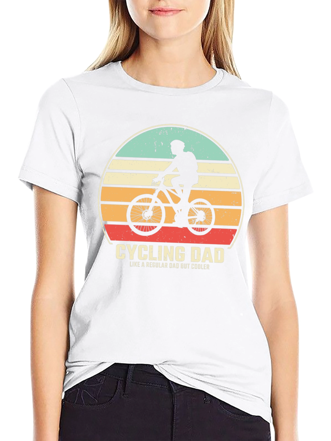Cycling Dad Graphic Tee - Regular Dad But Cooler
