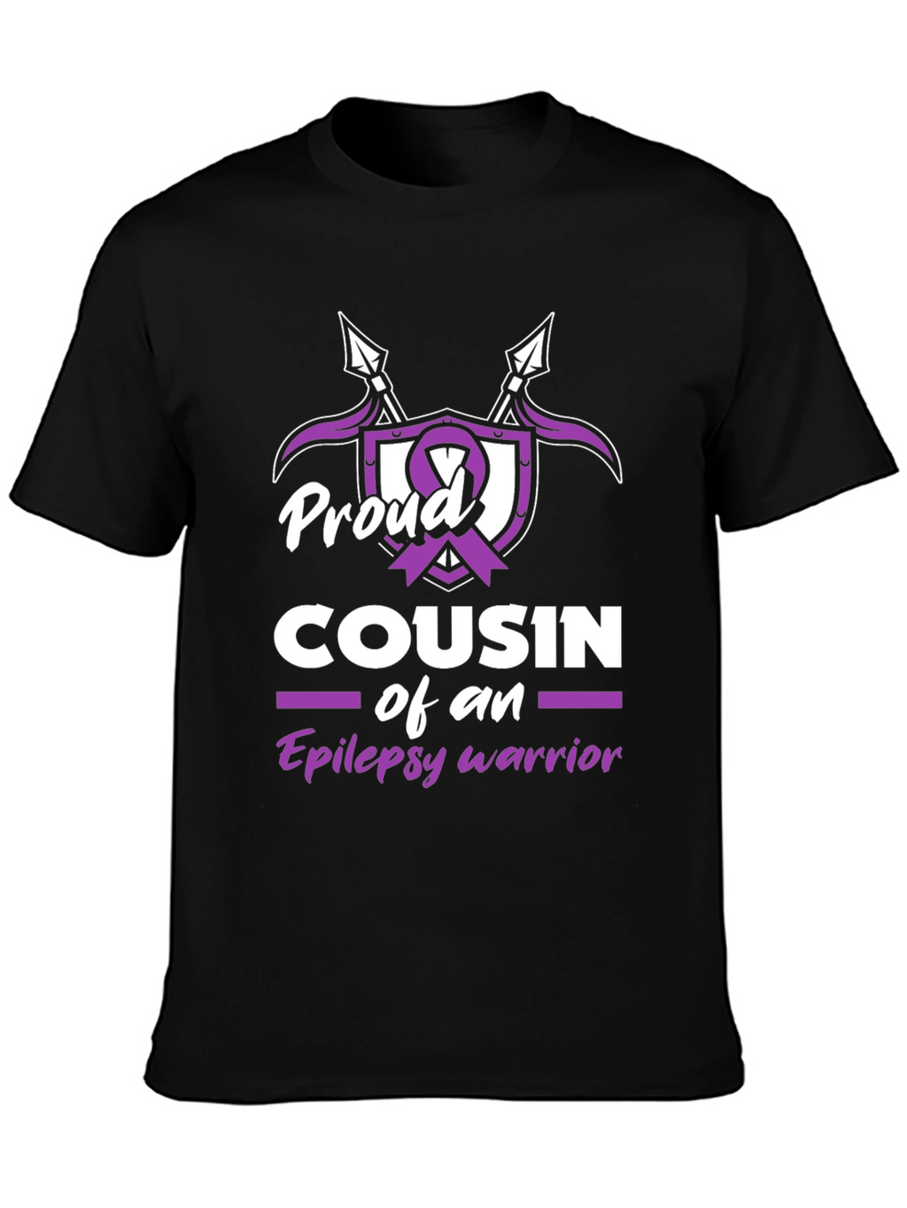 Proud Cousin of an Epilepsy Warrior Graphic Tee