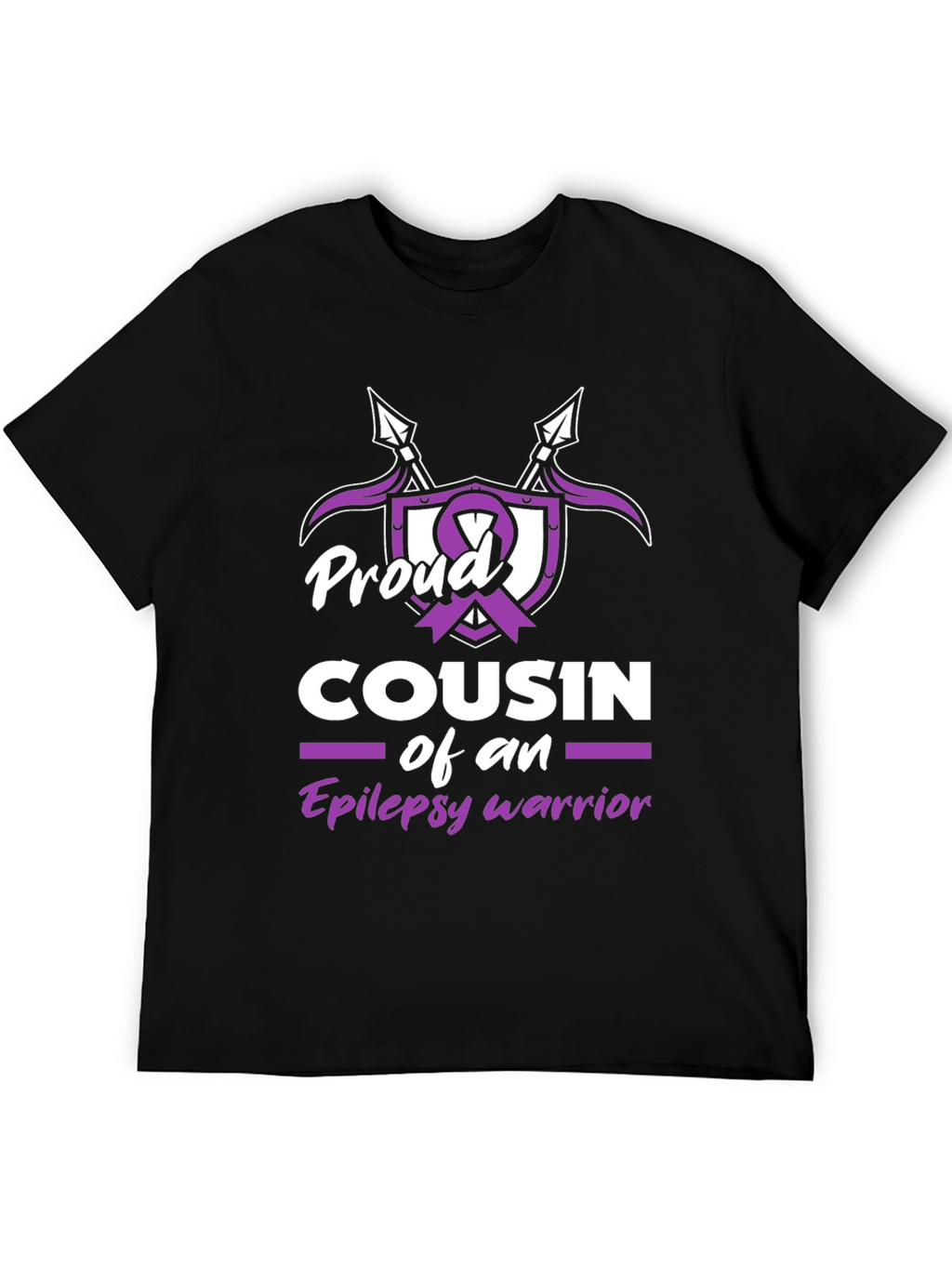 Proud Cousin of an Epilepsy Warrior Graphic Tee